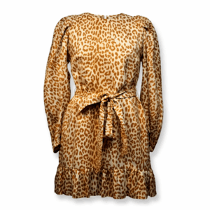 Silk Animal Print Dress - 38
