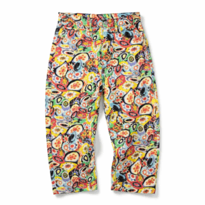 Colorful Printed Cotton Bermuda - 36