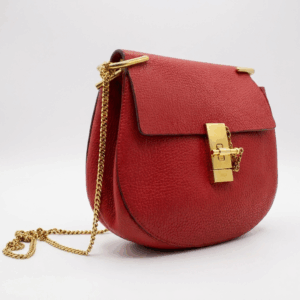 Red Leather Crossbody Bag