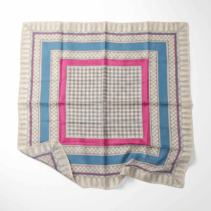Colorful Printed Silk Scarf