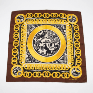 Animals & Chains Silk Scarf