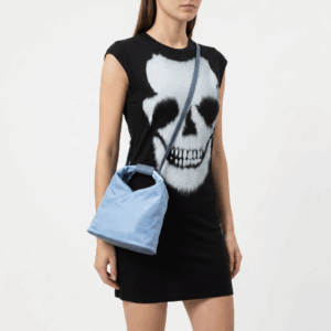 ''Japanese'' Fabric Crossbody Bag