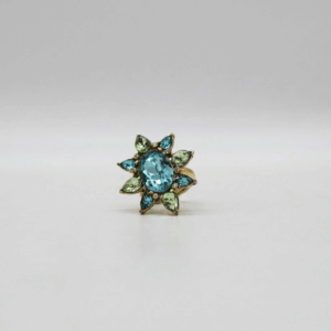 Vintage Star Rhinestone Ring