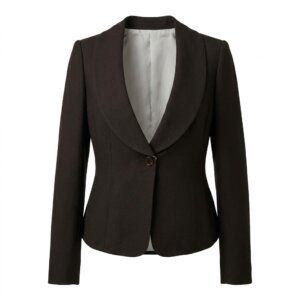 Dark Brown Short Blazer - 42