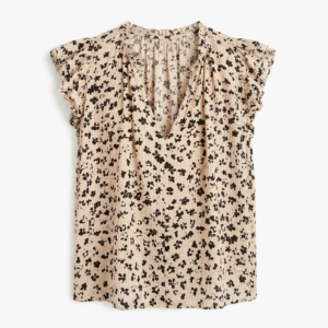 Flower Loose Printed Top - 36