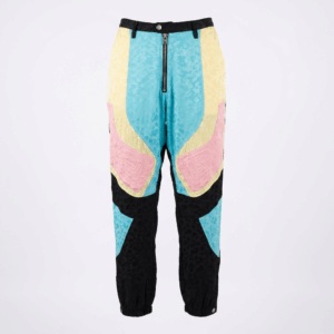 Silk Printed Biker Pants - 34