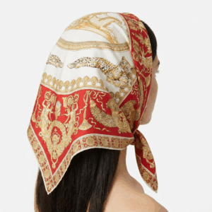 Baroque Print Silk Scarf