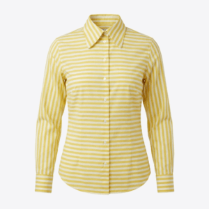 Cotton Striped Fit Blouse - 38