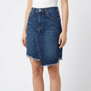 Denim Straight Cut Skirt - 40