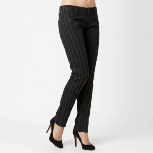 Low Rise Slim Stripes Jeans - 38