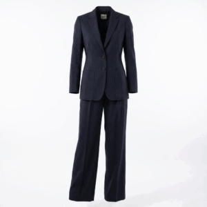 Wool Striped Fit Set - 34