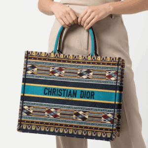 Embroidered ''Book'' Tote Bag