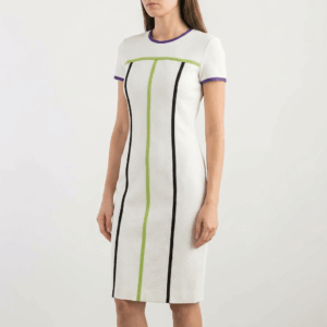 Fit Cut Mid Dress - 34