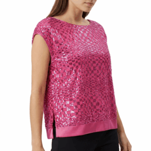 Evening Sequined Loose Top - 34