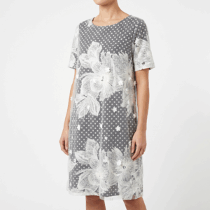 Evening Shift Mid Dress - 40