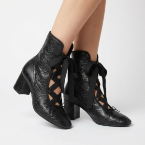 Lace Up Ankle Boots - 40