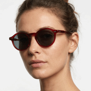 Red Round Sunglasses