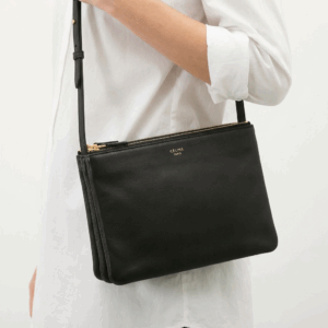 Trio Leather Crossbody Bag