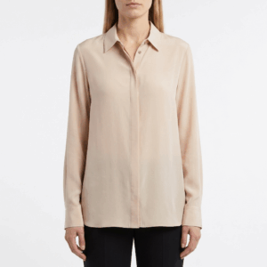 Powder Pink Loose Blouse - M