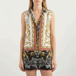 Baroque Silk Mini Overall - 36