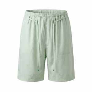 Mint Printed Loose Shorts - 42