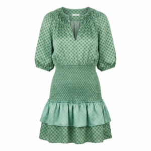 Mint Flare Mini Dress - 38