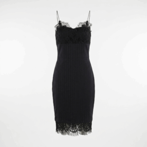 Laced Fit Mid Dress - 36