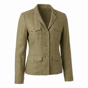Linen Pocket Fit Blazer - 42