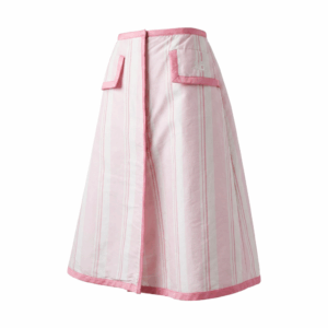 Collector Striped A-Line Skirt - XS