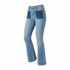 Mid Rise Flare Jeans - 36