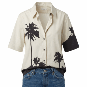 Palm Tree Louse Blouse - 38