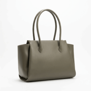 Sage Leather Handle Bag