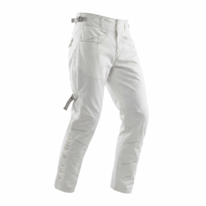 Button Up White Trousers - 40