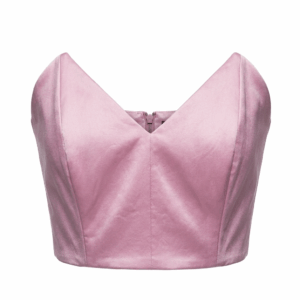 Pointy Silk Fit Bustier - 36