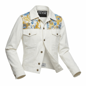 Baroque Denim Straight Jacket - S/M