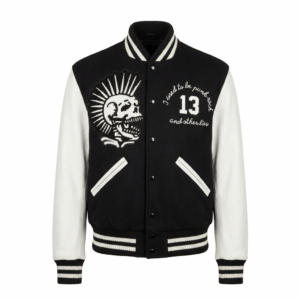 Punk Bi-Color Teddy Jacket - S