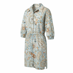 Paisley Drawstring Mid Dress  - 36