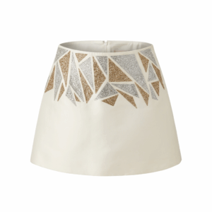 A-Line Evening Mini Skirt - 36