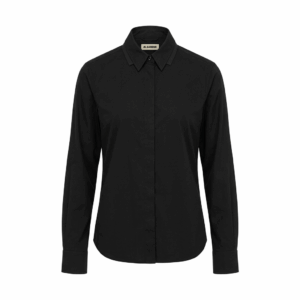 Black Cotton Fit Blouse - 34/36