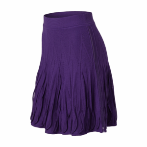 Knitted Wool Flare Skirt - 36/38